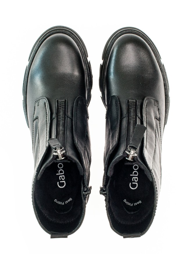 Femmes Gabor | Bottines Classiques Noires Exclusives